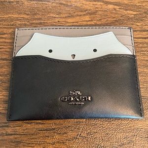 Coach Owl Card Case